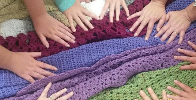 1 MinistryS Prayer Shawls Offer Love And Encouragement Pic